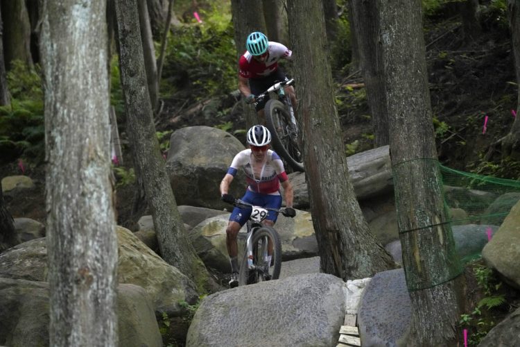 Britain's Pidcock dominates Olympic mountain bike race